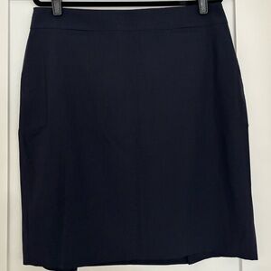 Banana Republic Navy Pencil Skirt, 16